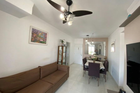 Apartamento à Venda no Embaré – Santos | 74 m² | 2 Dormitórios (1 Suíte) | Varanda Gourmet | Lazer Completo