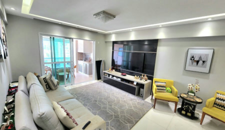 Apartamento à venda, 128 m² por R$ 2.200.000,00 - Aparecida - Santos/SP