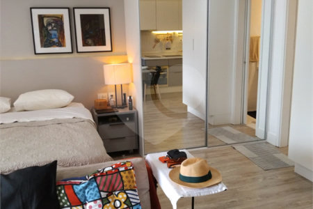Apartamento à venda com 1 quarto em Brooklin Paulista, São Paulo, SP