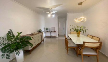 Apartamento com 3 dormitórios à venda, 114 m² por R$ 799.000,00 - Campo Grande - Santos/SP