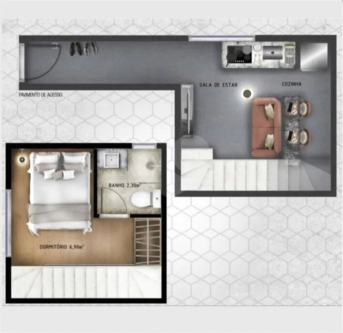Apartamento à venda com 1 quarto em SANTANA, São Paulo, SP