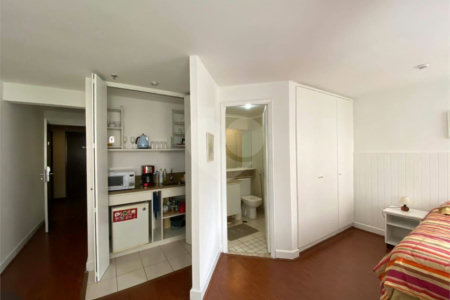 Apartamento à venda ou para alugar com 1 quarto em Cerqueira César, São Paulo, SP