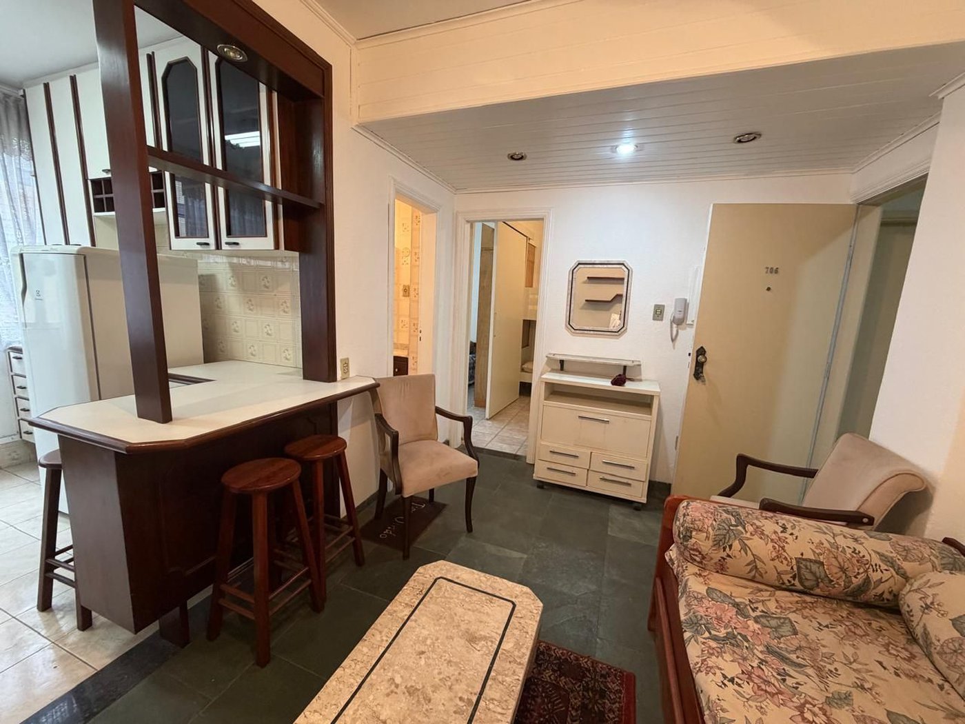 Apartamento com 1 dormitório, 50 m² - Gonzaga - Santos/SP