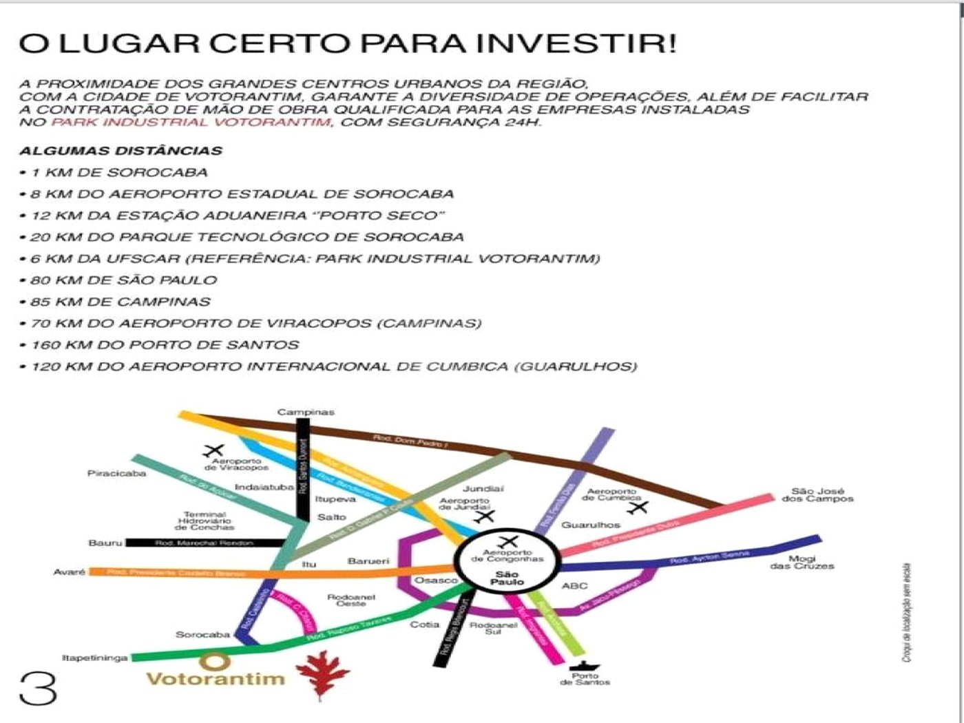 Terreno à venda no condomínio Park Industrial Votorantim, Votorantim - SP