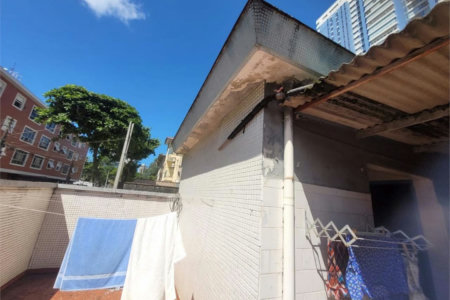 Casa Residencial para locação, Aparecida, Santos - CA0306.
