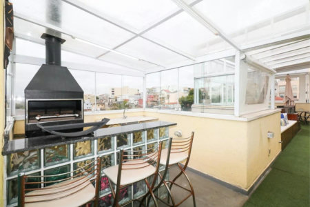 Cobertura à venda com 3 quartos, sendo 1 suíte,  em Santa Maria, Santo André, SP