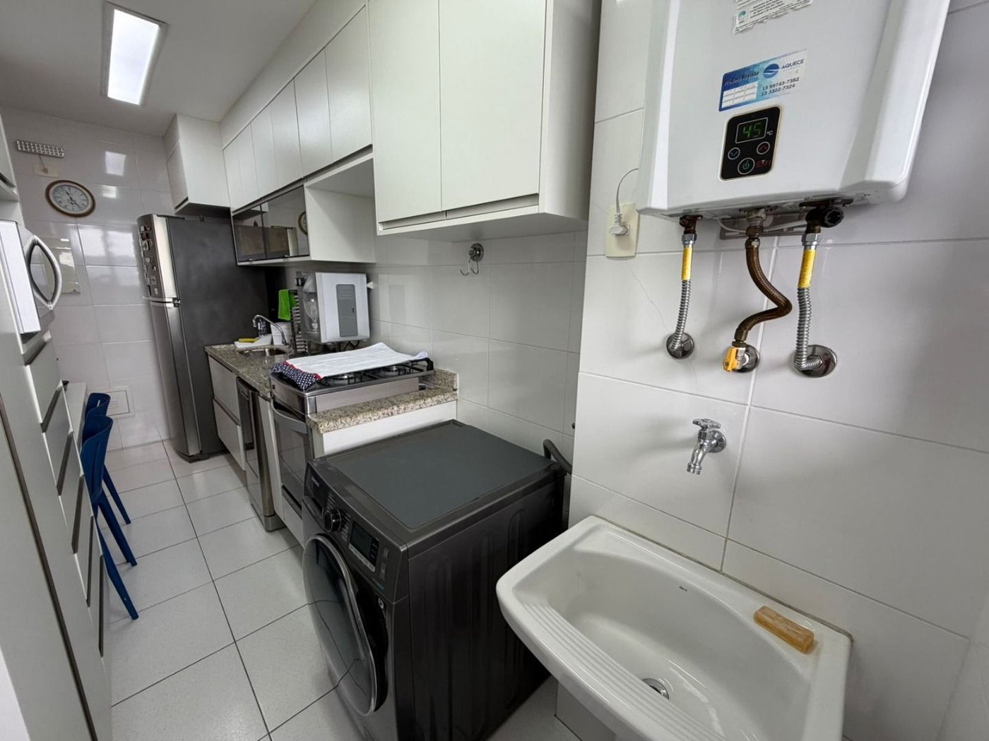 Apartamento com 2 dormitórios à venda, 83 m² por R$ 1.430.000,00 - Gonzaga - Santos/SP