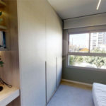 Apartamento novo com 02 Dormitórios e uma Suíte.