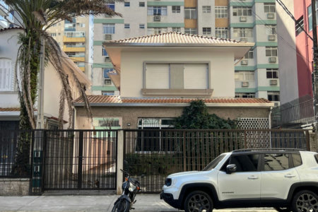 Casa com 4 dormitórios para alugar, 335 m² por R$ 21.181,12 - Gonzaga - Santos/SP