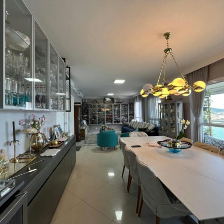 Apartamento com 3 dormitórios à venda, 189 m² por R$ 3.300.000,00 - P. Praia - Santos/SP