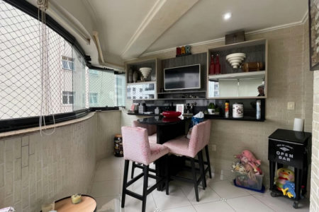 Apartamento com 4 dormitórios à venda, 281 m² por R$ 2.300.000,00 - Boqueirão - Santos/SP