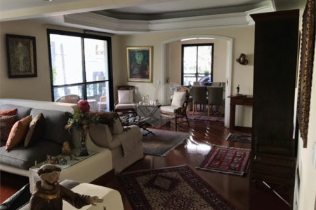 Apartamento à venda com 4 quartos, sendo 3 suítes, em Indianópolis, São Paulo, SP