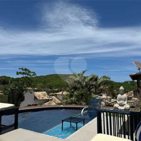Casa à venda com 4 suítes em Alto de Búzios, Armação dos Búzios, RJ
