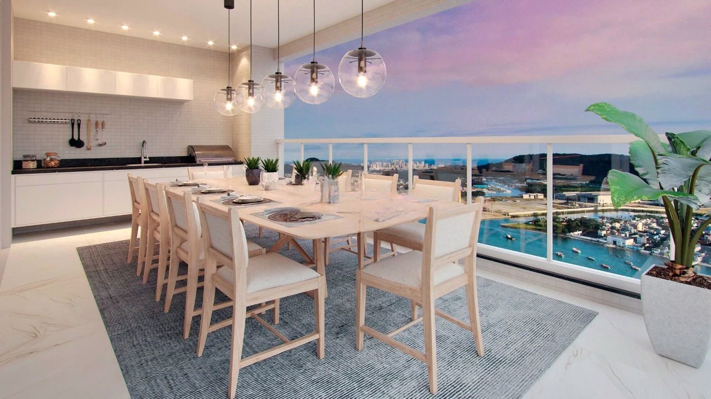 Apartamento à venda, 227 m² por R$ 6.000.000,00 - Ponta da Praia - Santos/SP