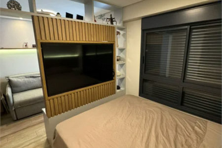 Apartamento à venda com 1 quarto em Brooklin Paulista, São Paulo, SP