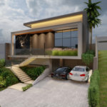 Casa à venda com 5 suítes no condomínio Damha IV, Presidente Prudente - SP