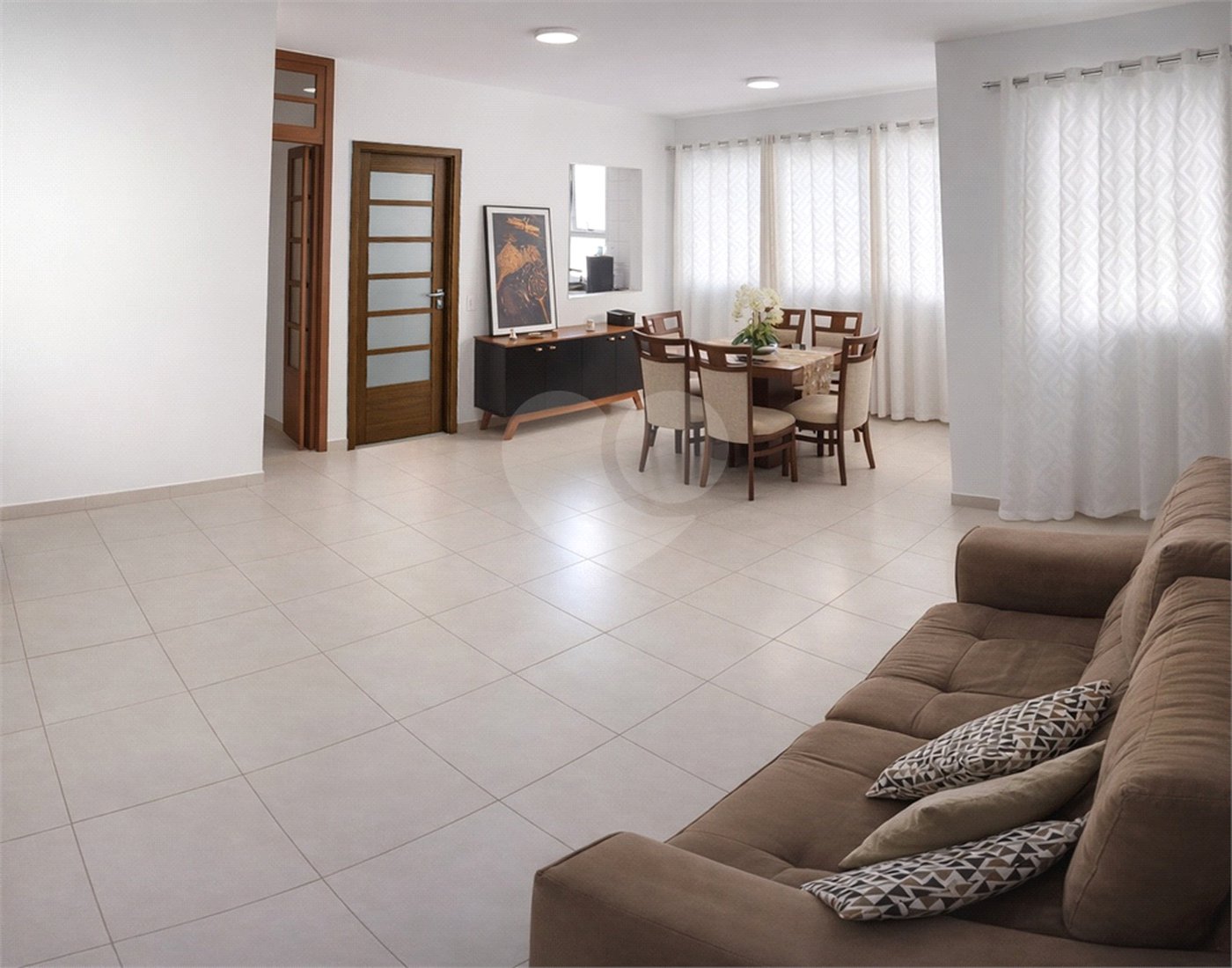 Apartamento à venda com 3 quartos, sendo 1 suíte, em Vila Sfeir, Indaiatuba, SP