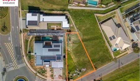Terreno à venda com 1 suíte no condomínio Residencial Campo de Toscana, Vinhedo - SP