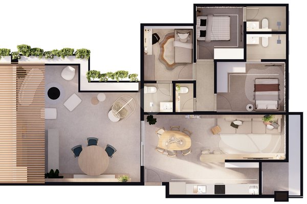 Apartamento 131m² 5