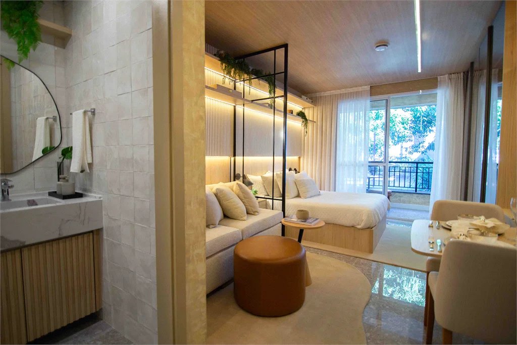 Apartamento à venda com 1 suíte em Brooklin Paulista, São Paulo, SP