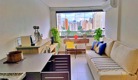 Apartamento à venda com 1 quarto em Indianópolis, São Paulo, SP