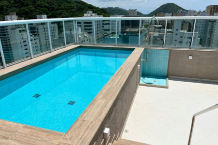 Cobertura com 3 dormitórios à venda, 270 m² por R$ 2.890.000,00 - Barra Funda - Guarujá/SP