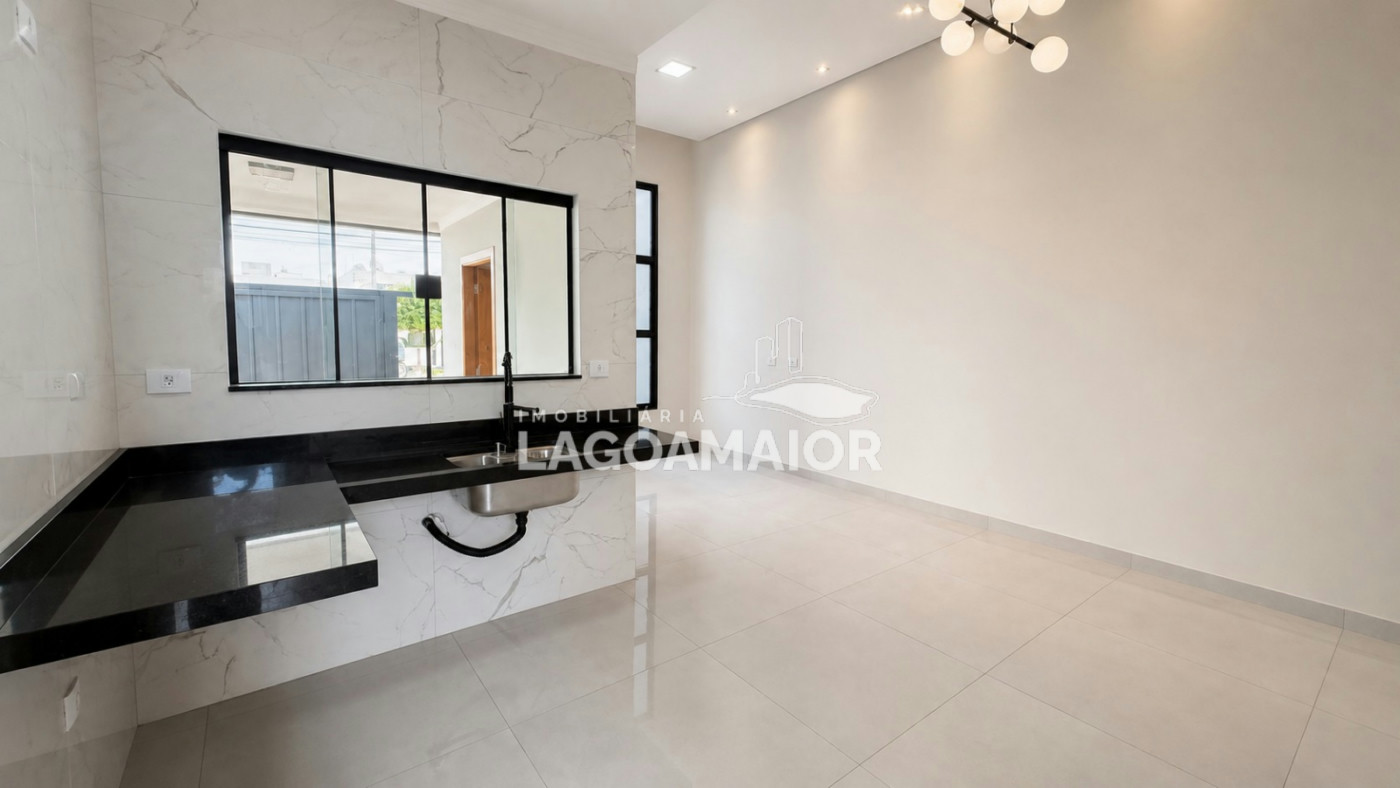Casa à venda com 3 quartos, sendo 1 suíte, em Bela Vista da Lagoa, Três Lagoas, MS