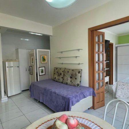 Apartamento com 1 dormitório à venda, 37 m² por R$ 390.000,00 - Boqueirão - Santos/SP