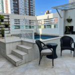 Cobertura com 2 dormitórios à venda, 175 m² por R$ 1.490.000,00 - Pompéia - Santos/SP
