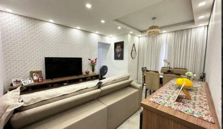 Apartamento à venda com 3 quartos, sendo 1 suíte,  em Jardim Bandeirantes, Louveira, SP