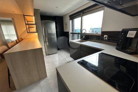Apartamento à venda ou para alugar com 1 quarto em Cidade Monções, São Paulo, SP
