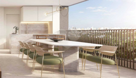 Apartamento à venda com 2 suítes em Indianópolis, São Paulo, SP