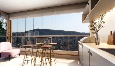 Apartamento à venda, 89 m² por R$ 1.145.614,64 - Gonzaga - Santos/SP