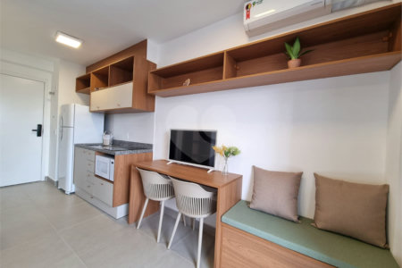 Apartamento à venda ou para alugar com 1 quarto em Pinheiros, São Paulo, SP
