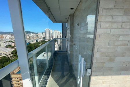 Cobertura com 3 dormitórios à venda, 238 m² por R$ 5.500.000,00 - Embaré - Santos/SP