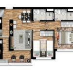Apartamento à venda ou para alugar com 1 suíte em Vila Andrade, São Paulo, SP