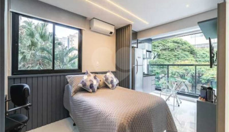 Apartamento para alugar com 1 quarto em Perdizes, São Paulo, SP