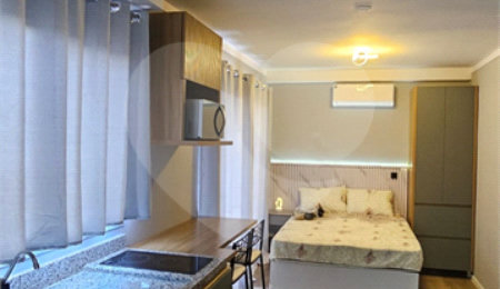 Studio à venda ou para alugar em Vila Cordeiro, São Paulo, SP