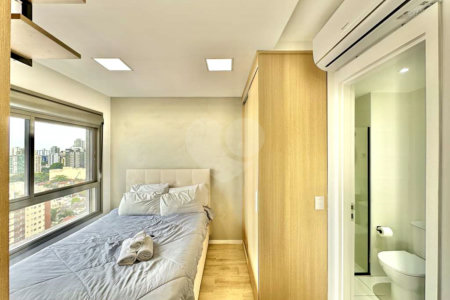 Apartamento à venda com 1 quarto em Perdizes, São Paulo, SP