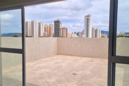 Apartamento com 3 dormitórios à venda, 87 m² por R$ 688.040,00 - Aparecida - Santos/SP