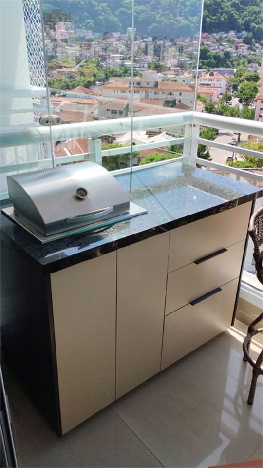 Apartamento com 2 dormitórios à venda, 64 m² por R$ 660.000,00 - Marapé - Santos/SP