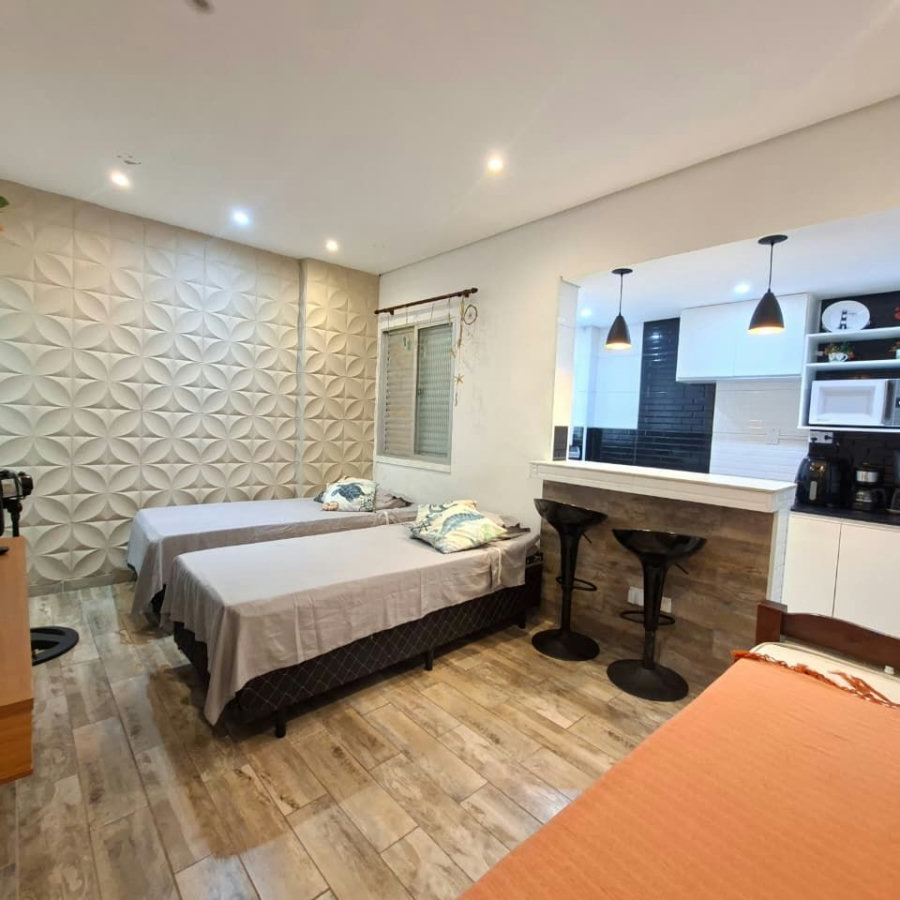 Apartamento com 1 dormitório à venda, 30 m² por R$ 395.000,00 - Embaré - Santos/SP