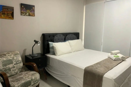 Apartamento à venda com 1 quarto em Indianópolis, São Paulo, SP