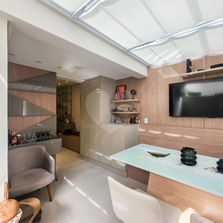 Apartamento Garden - Santa Cecília / Higienópolis - 1 Quartos - Venda / Compra - Quintal