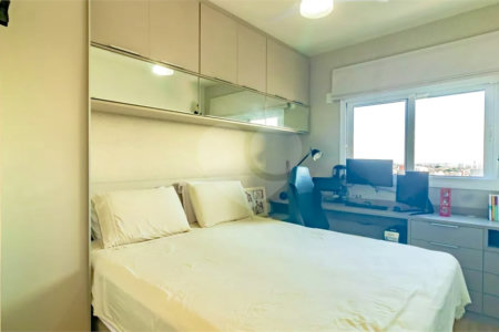 Apartamento à venda com 2 quartos, sendo 1 suíte,  em Vila Mascote, São Paulo, SP