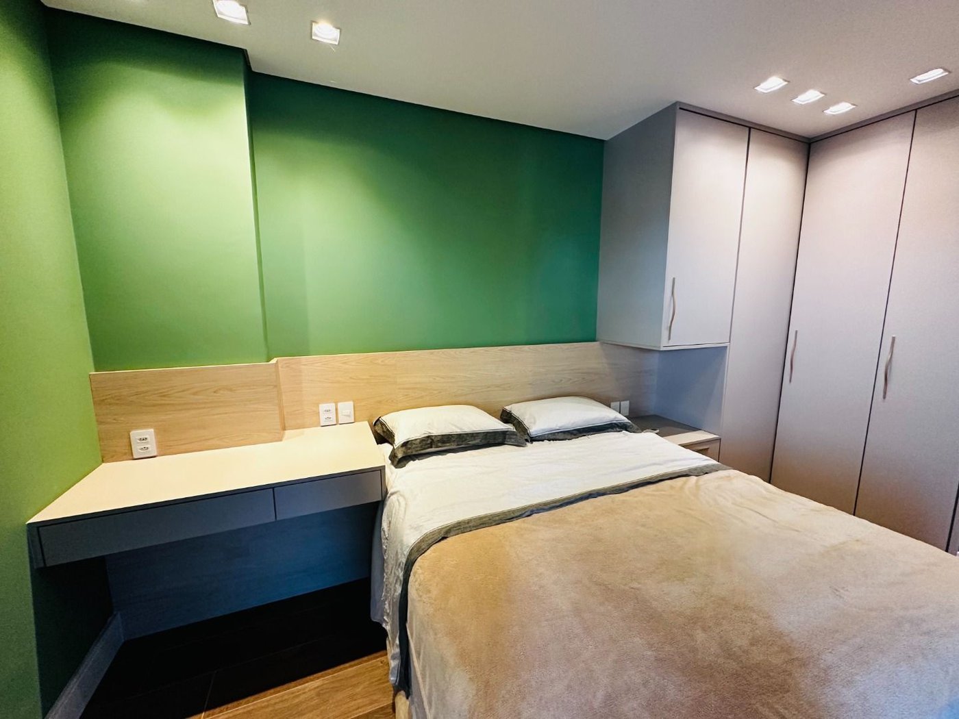 Flat com 1 dormitório para alugar, 43 m² por R$ 7.500,00/mês - Boqueirão - Santos/SP