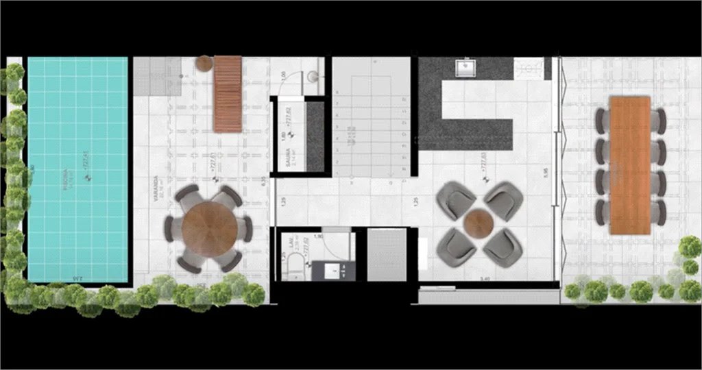 Casa à venda com 4 suítes no condomínio Terraz, São Paulo - SP