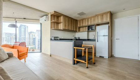 Studio para alugar com 1 suíte em Jardim das Bandeiras, São Paulo, SP