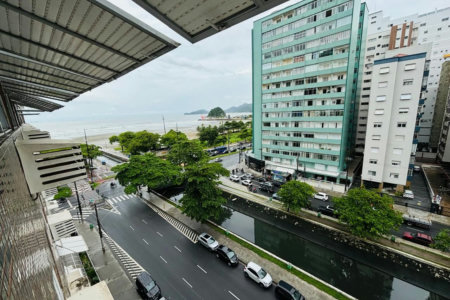 Apartamento com 2 dormitórios à venda, 85 m² por R$ 680.000,00 - Pompéia - Santos/SP