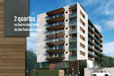 Apartamento à venda com 2 quartos, sendo 1 suíte, em Nova São Pedro, São Pedro da Aldeia, RJ